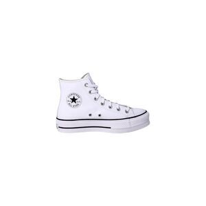 Converse White Polyethylene Platform Women's Sneakers